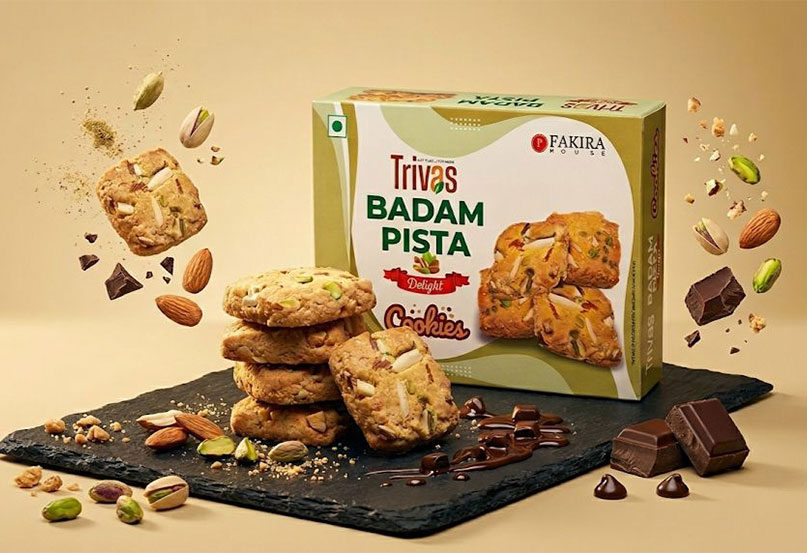Badam Pista Cookies