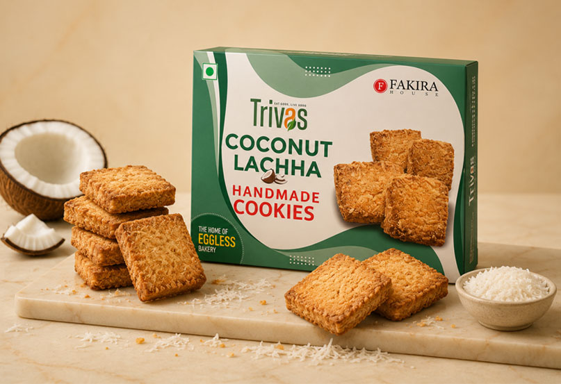 Coconut Lachha Handmade Cookies